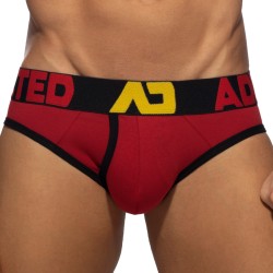 Slip, Tanga de la marque ADDICTED - Slip ouvert Fly cotton - noir - Ref : AD1202 C10