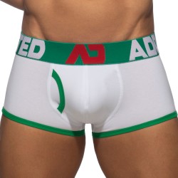 Boxer shorts, Shorty of the brand ADDICTED - Trunk ouvert Fly Cotton - vert - Ref : AD1203 C18