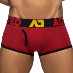 Shorts Boxer, Shorty de la marca ADDICTED - copy of Trunk ouvert Fly Cotton - vert - Ref : AD1203 C10