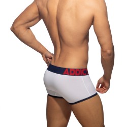 Boxer, shorty de la marque ADDICTED - Trunk ouvert Fly Cotton - marine - Ref : AD1203 C09