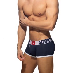 Boxer, shorty de la marque ADDICTED - Trunk ouvert Fly Cotton - blanc - Ref : AD1203 C10