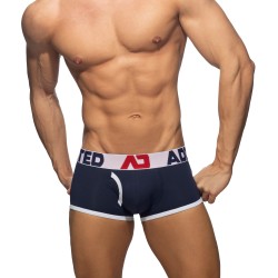 Boxer, shorty de la marque ADDICTED - Trunk ouvert Fly Cotton - blanc - Ref : AD1203 C10