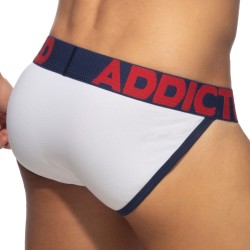 Brief of the brand ADDICTED - Open Bikini Fly Cotton - Navy - Ref : AD1204 C09