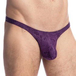 Tanga de la marca L HOMME INVISIBLE - Héliotrope - Ultra string bikini - Ref : UW26 LIO J12