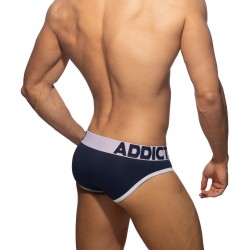 Slip, Tanga de la marque ADDICTED - Slip ouvert Fly cotton - blanc - Ref : AD1202 C01