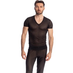 Maniche del marchio L HOMME INVISIBLE - Black Sugar - Maglietta - Ref : MY73 SUG 001