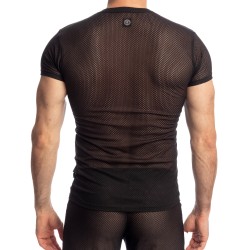 Mangas cortas de la marca L HOMME INVISIBLE - Black Sugar - Camiseta - Ref : MY73 SUG 001