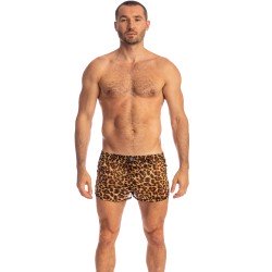 Corto de la marca L HOMME INVISIBLE - Leopard - Pantalones cortos - Ref : SP06 LEO23