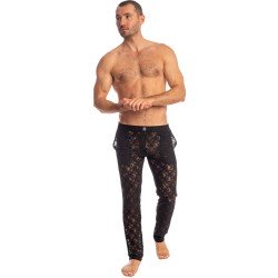 Pants of the brand L HOMME INVISIBLE - Black Lotus - Trousers - Ref : HW169 ARA 001