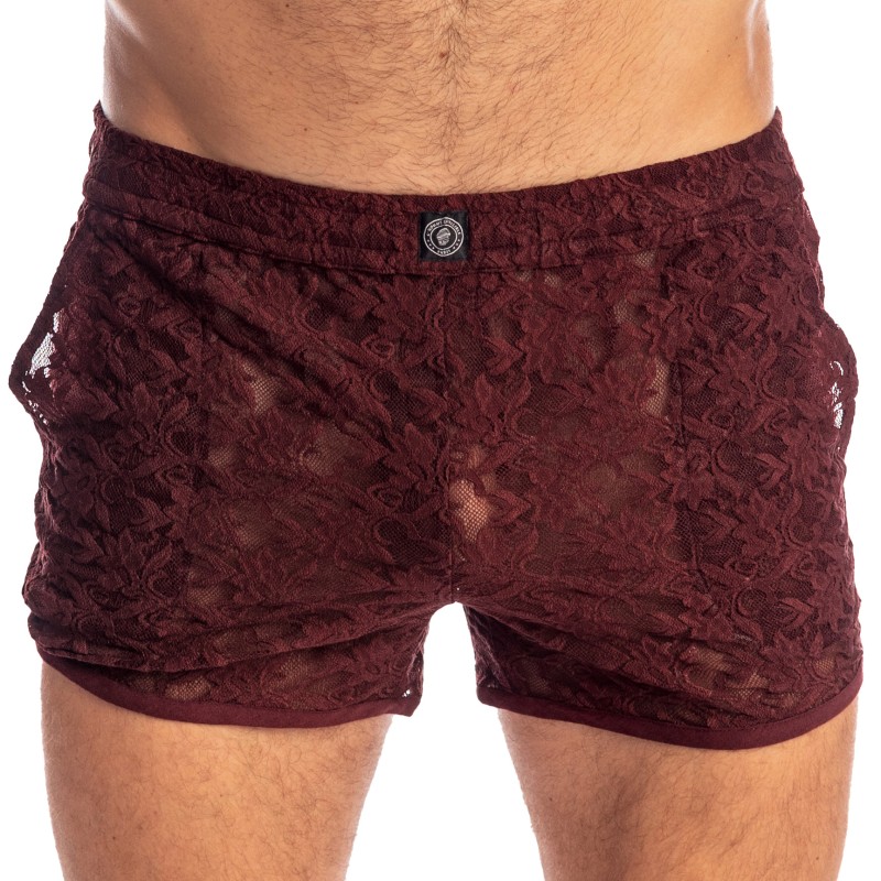 Corto de la marca L HOMME INVISIBLE - Winter lotus - Pantalones cortos Sensations - Ref : HW130 ARA C19