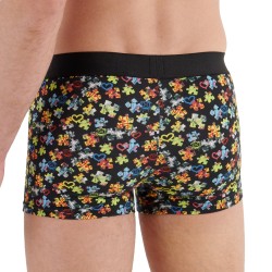 Boxer, shorty de la marque HOM - Boxer Puzzled Love HOM x Vincent Bardou édition limitée - Ref : 402792 P023