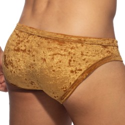 Brief of the brand ADDICTED - Velvet Shady - Mustard Bikini - Ref : AD1208 C25