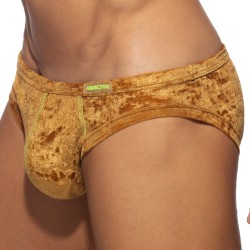 Slip de la marca ADDICTED - Velvet Shady - Bikini mostaza - Ref : AD1208 C25