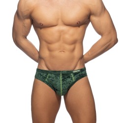 Brief of the brand ADDICTED - Velvet Shady - Green Bikini - Ref : AD1208 C18