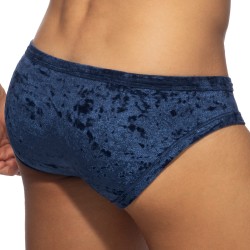 Slip, Tanga de la marque ADDICTED - Bikini Velvet Shady - navy - Ref : AD1208 C09