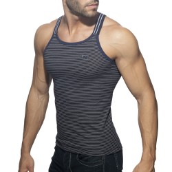 Tank top of the brand ADDICTED - Sailor mini stripes tank top - Ref : AD1215 C09