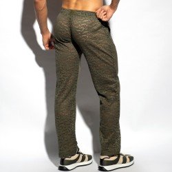 Pantaloni del marchio ES COLLECTION - Pantaloni ragno - kaki - Ref : SP310 C12