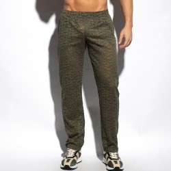 Pants of the brand ES COLLECTION - Spider - khaki pants - Ref : SP310 C12