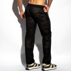 Pantaloni del marchio ES COLLECTION - Spider - pantaloni neri - Ref : SP310 C10