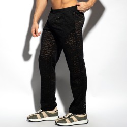 Pants of the brand ES COLLECTION - Spider - black pants - Ref : SP310 C10