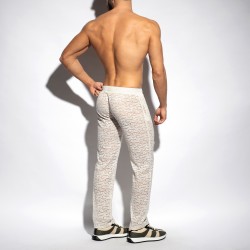 Pants of the brand ES COLLECTION - Spider - ivory trousers - Ref : SP310 C02