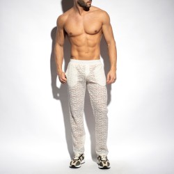 Pantalones de la marca ES COLLECTION - Pantalón Spider - marfil - Ref : SP310 C02