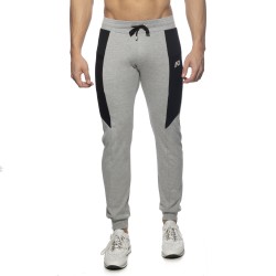 Pants of the brand ADDICTED - AD cotton trousers Sports - grey - Ref : AD1066 C11