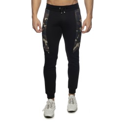 Pantalones de la marca ADDICTED - Pantalón de algodón AD Sports - negro - Ref : AD1066 C10