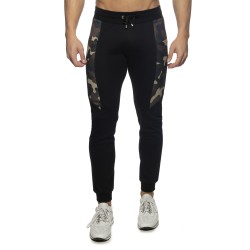 Pants of the brand ADDICTED - AD cotton trousers Sports - black - Ref : AD1066 C10