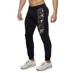 Pantaloni del marchio ADDICTED - AD pantalone in cotone Sports - nero - Ref : AD1066 C10