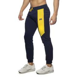 Pantalones de la marca ADDICTED - Pantalón de algodón AD Sports - azul marino - Ref : AD1066 C09