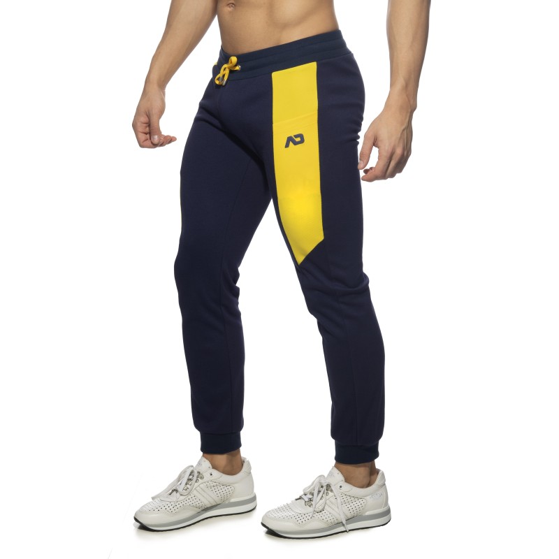 Pants of the brand ADDICTED - AD cotton trousers Sports - navy - Ref : AD1066 C09