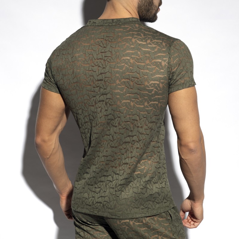 T-shirt à manches courtes pour hommes à col polo -S40101Z8-RFH