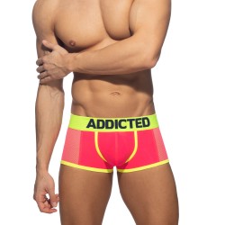 Sous-vêtements de la marque ADDICTED - Trunk néon mesh - rose - Ref : AD1219 C34