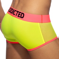 Sous-vêtements de la marque ADDICTED - Trunk néon mesh - jaune - Ref : AD1219 C31