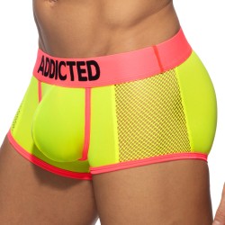Underwear of the brand ADDICTED - copy of Trunk néon mesh - rose - Ref : AD1219 C31