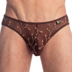 Slip de la marca L HOMME INVISIBLE - Viorne Choco - Mini Calzoncillos - Ref : MY44 VIO 019