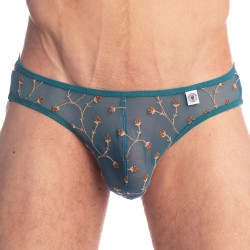 Slip, Tanga de la marque L HOMME INVISIBLE - Viorne Lagon - Mini Slip - Ref : MY44 VIO 043