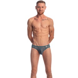 Brief of the brand L HOMME INVISIBLE - Viorne Lagon - Mini Briefs - Ref : MY44 VIO 043