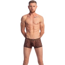 Underwear of the brand L HOMME INVISIBLE - Viorne Choco - Shorty Push-Up - Ref : MY14 VIO 019