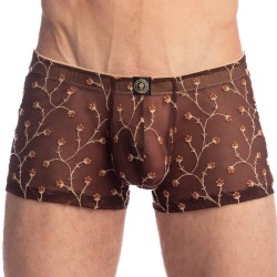 Unterwäsche der Marke L HOMME INVISIBLE - Viorne Choco - Shorty Push-Up - Ref : MY14 VIO 019