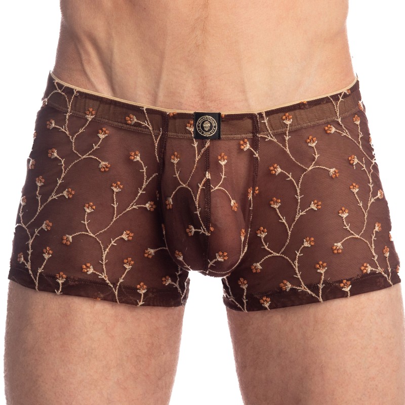 Sous-vêtements de la marque L HOMME INVISIBLE - Viorne Choco - Shorty Push-Up - Ref : MY14 VIO 019