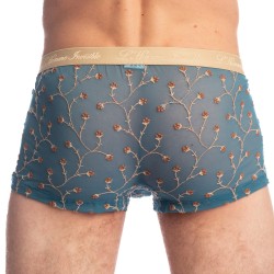 Pantaloncini boxer, Shorty del marchio L HOMME INVISIBLE - Viorne Lagon - Hipster Push-Up - Ref : MY39 VIO 043