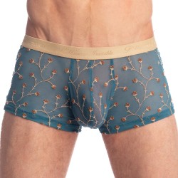 Boxershorts, Shorty der Marke L HOMME INVISIBLE - Viorne Lagon - Hipster Push-Up - Ref : MY39 VIO 043