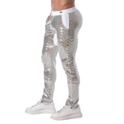 Pants of the brand TOF PARIS - Tof Paris silver sequin pants - Ref : TOF361A