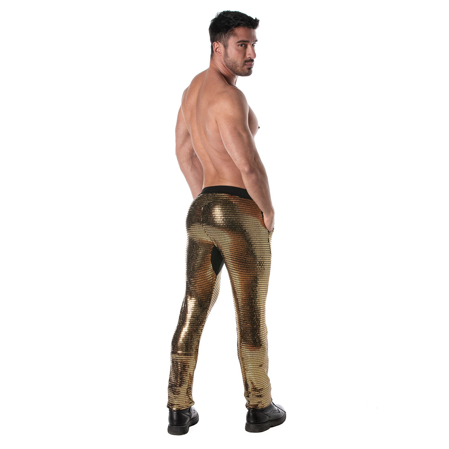 Tof Paris gold sequin pants - TOF Paris : sale of Pants for men TOF