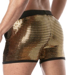 Breve del marchio TOF PARIS - Pantaloncini con paillettes oro Tof Paris - Ref : TOF358O