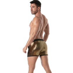 Short of the brand TOF PARIS - Tof Paris gold sequin shorts - Ref : TOF358O