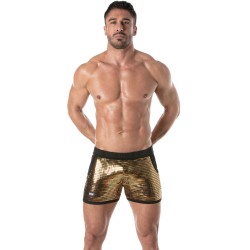 Kurze der Marke TOF PARIS - Tof Paris Shorts mit goldenen Pailletten - Ref : TOF358O