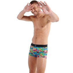 Boxer, shorty de la marque HOM - Boxer Graffiti Wall HOM x Vincent Bardou édition limitée - Ref : 402751 P023